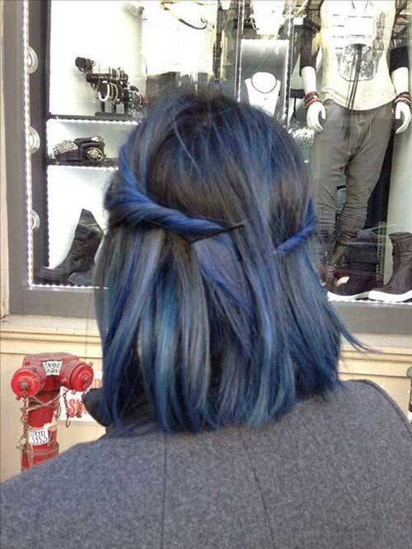 Moda Blue hair 💙