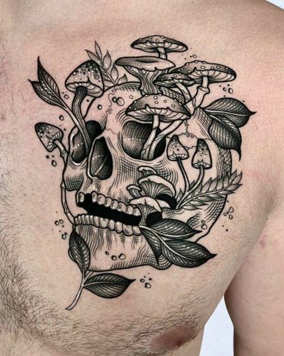 50 geniale blackwork tattoos 