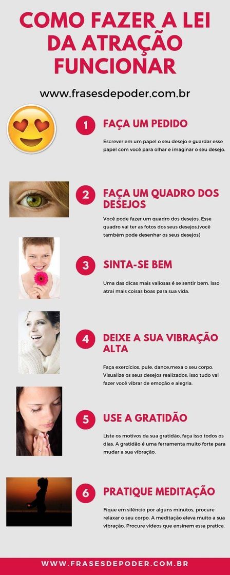 Moda Dicas de lei da atração