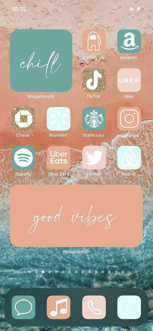 Social Ideia de organização para celular 