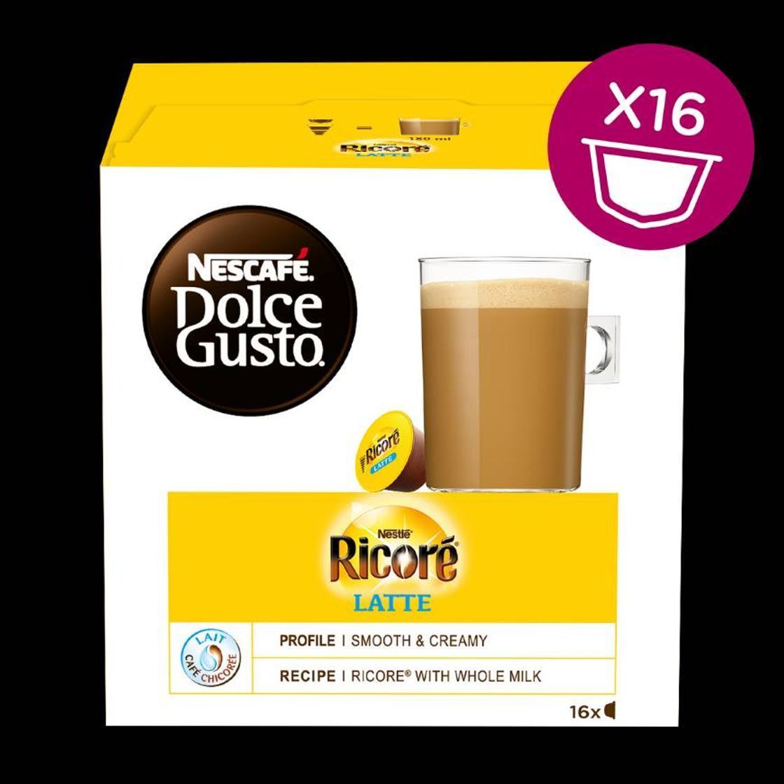 Producto Ricoré latte Dolce Gusto 

