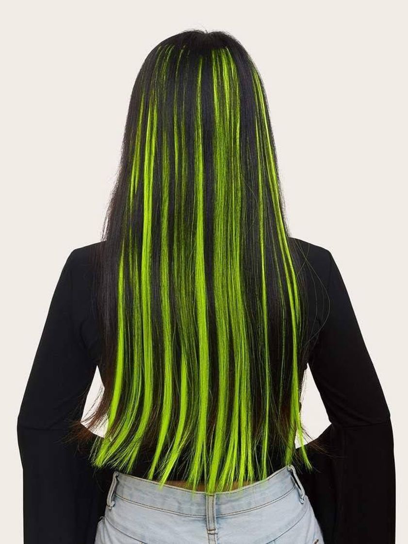 Moda Mechas verde 