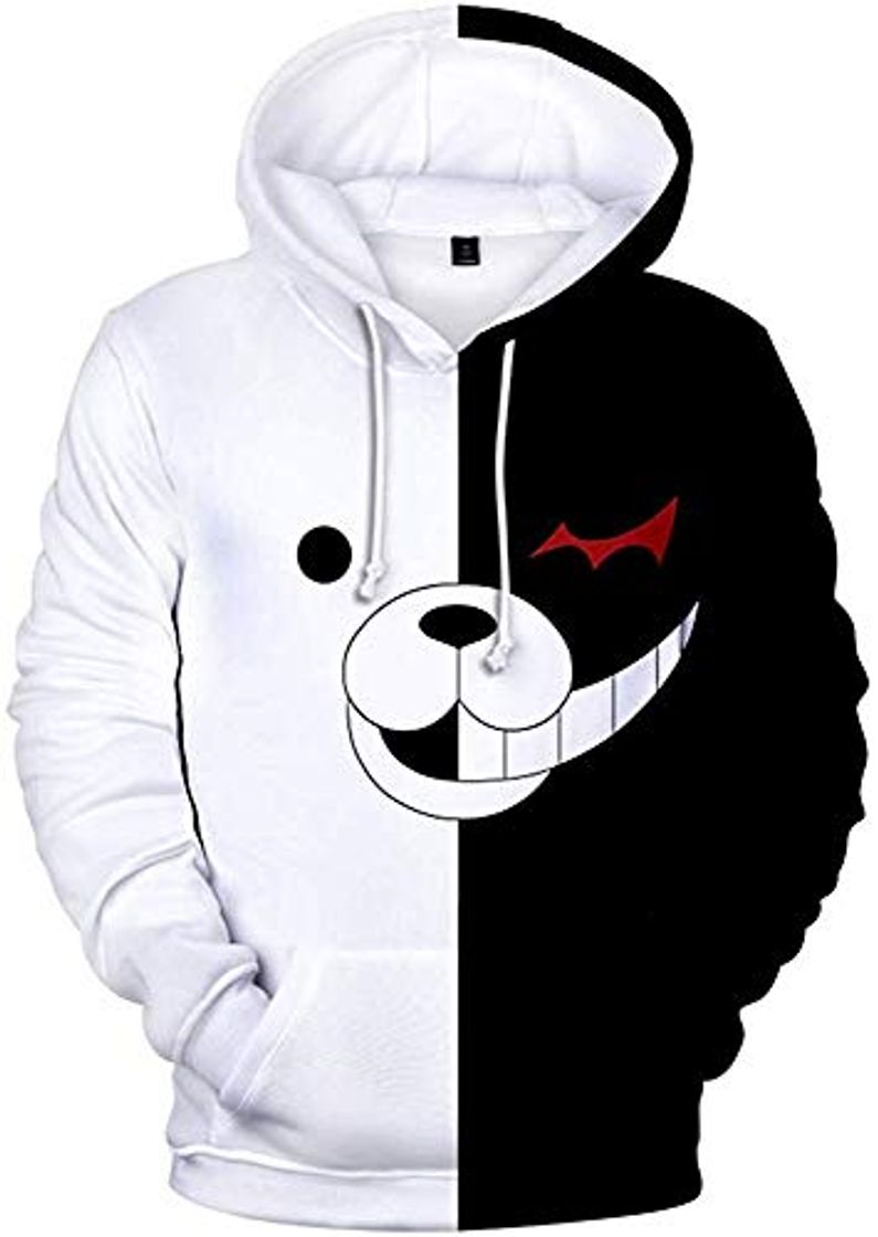 Fashion Dangan Ronpa Sudadera con capucha Danganronpa Bolsillo Sudadera Cosplay Traje Ropa Exterior