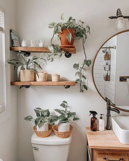 Boho bathroom