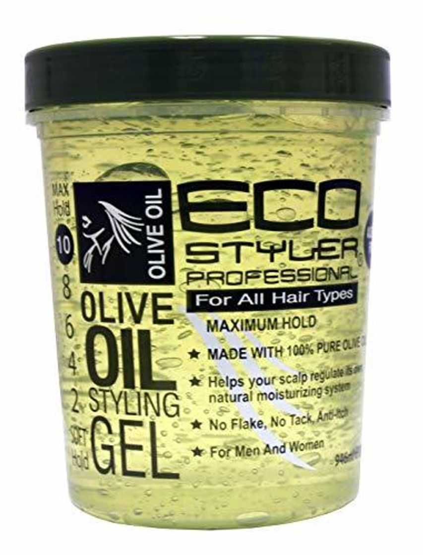 Belleza Eco Style Gel de peinado con aceite de oliva Ampliación de 946ml