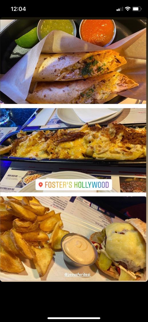 Restaurants Foster's Hollywood