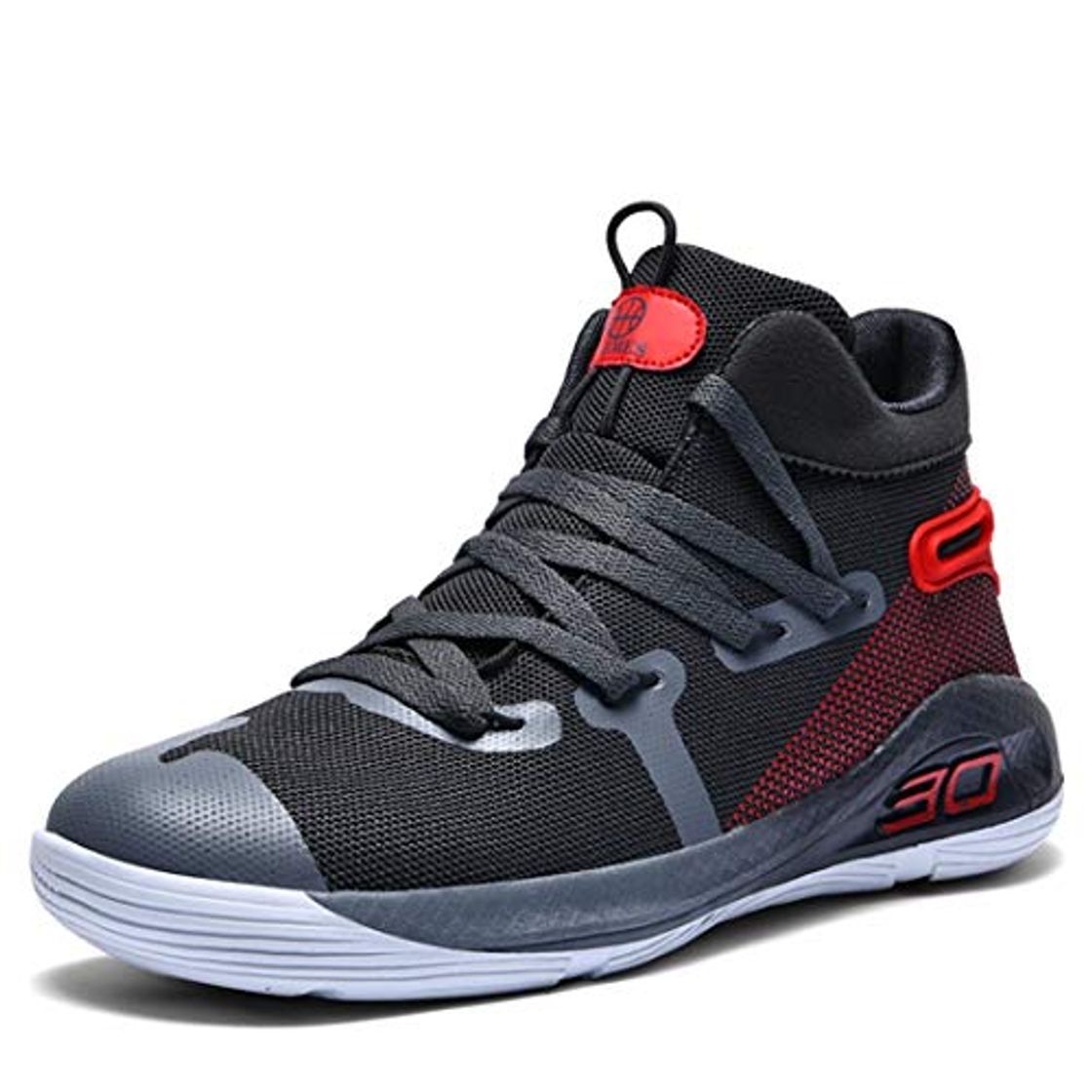 Fashion Zapatillas de Baloncesto para Hombre Malla Transpirable Absorbente de Golpes Zapatillas de Deporte Altas Antideslizantes Zapatillas de Deporte para Correr para Correr