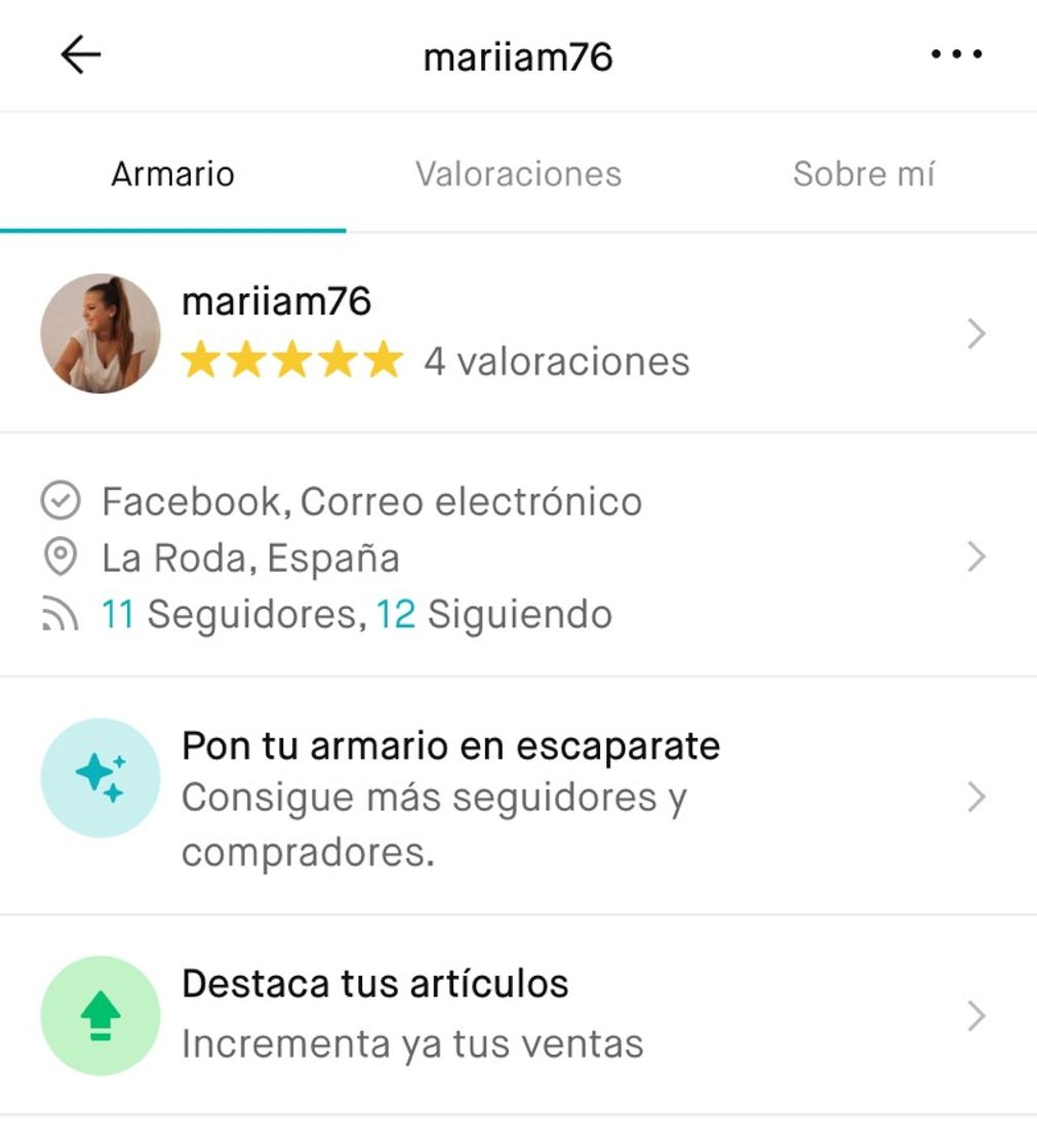 Moda Mi cuenta de Vinted👚