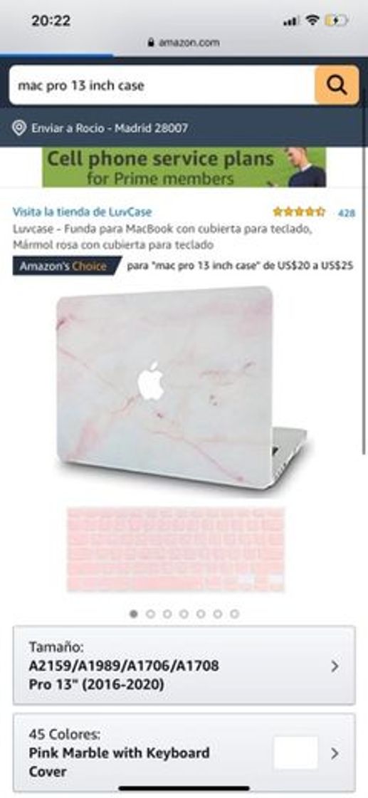 Products Luvcase - Funda para MacBook con funda para teclado