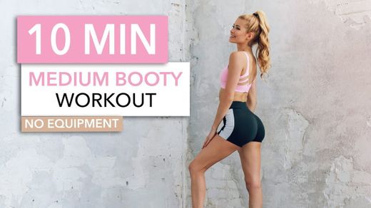 10 MIN BOOTY WORKOUT - YouTube