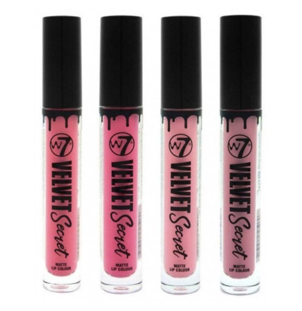 Productos Mate Velvet Secret Pink Lip Colour W7