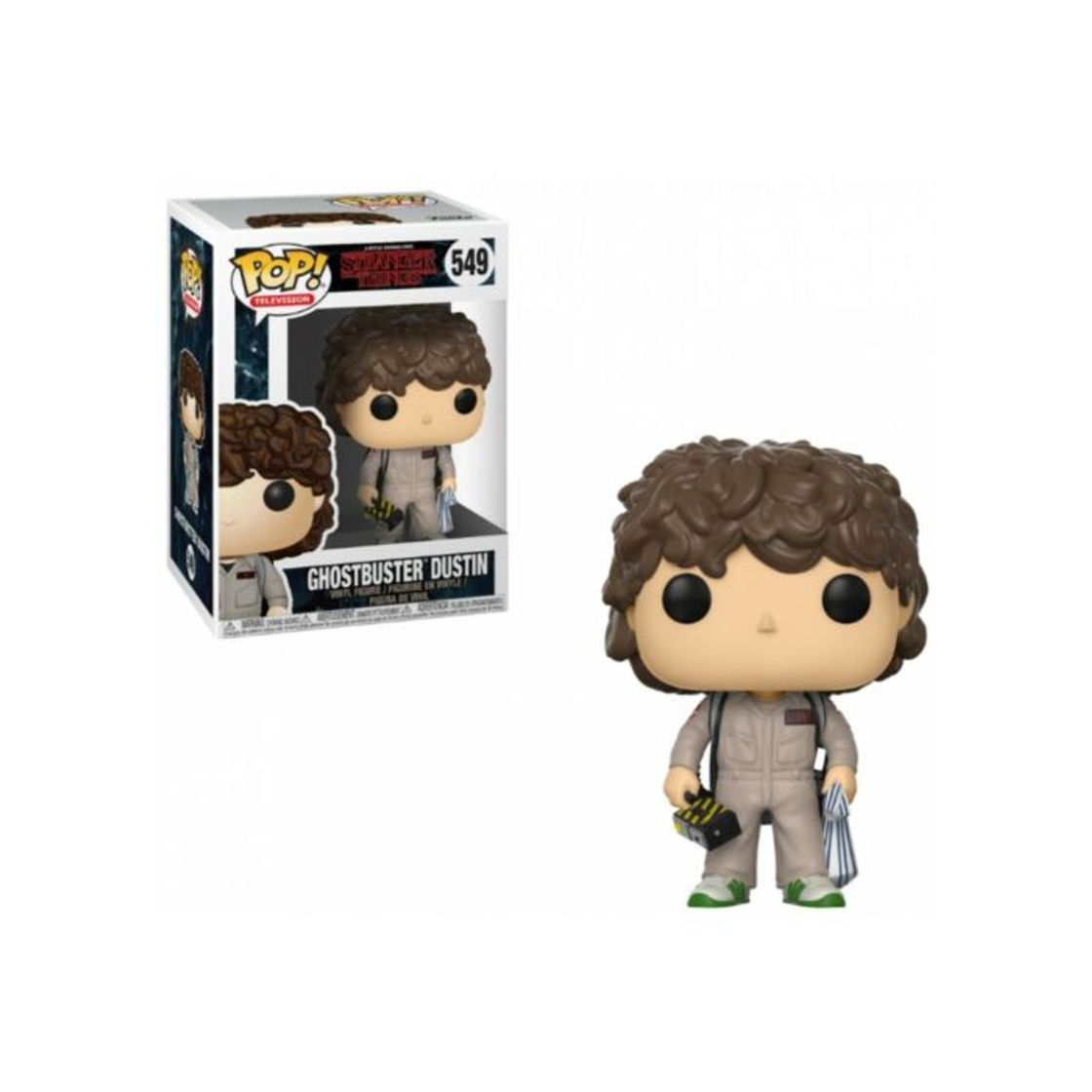 Game Funko - POP! Vinilo Colección Stranger Things - Figura Dustin Ghostbusters