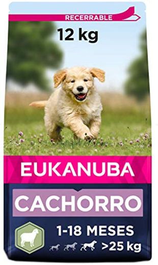 Eukanuba Cachorro Raza pequeña y mediana Rico en cordero y arroz [12 kg]