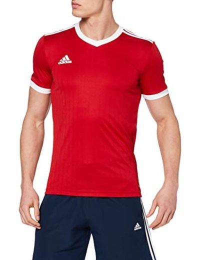 adidas TABELA 18 JSY T-Shirt, Hombre, Power Red