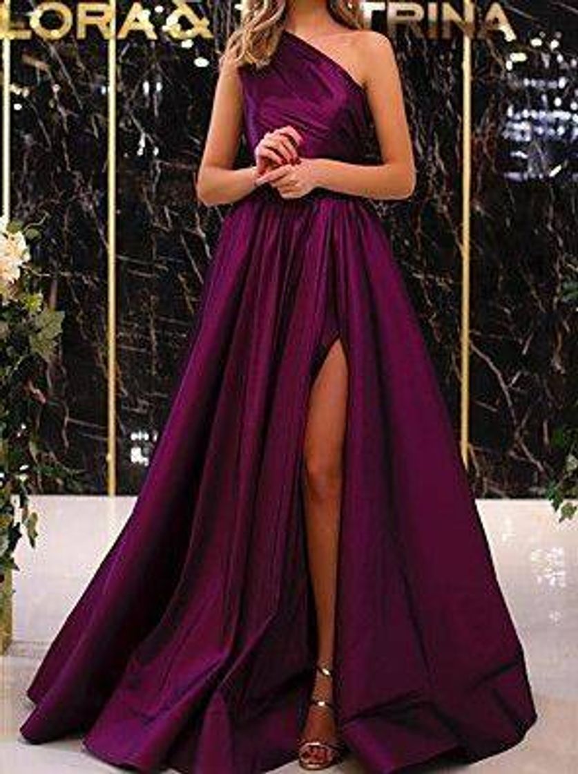 Fashion Vestido roxo💜