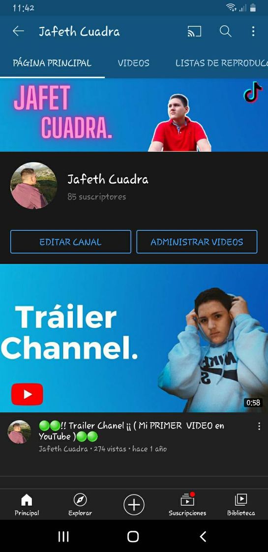 Moda Mi canal de YouTube 