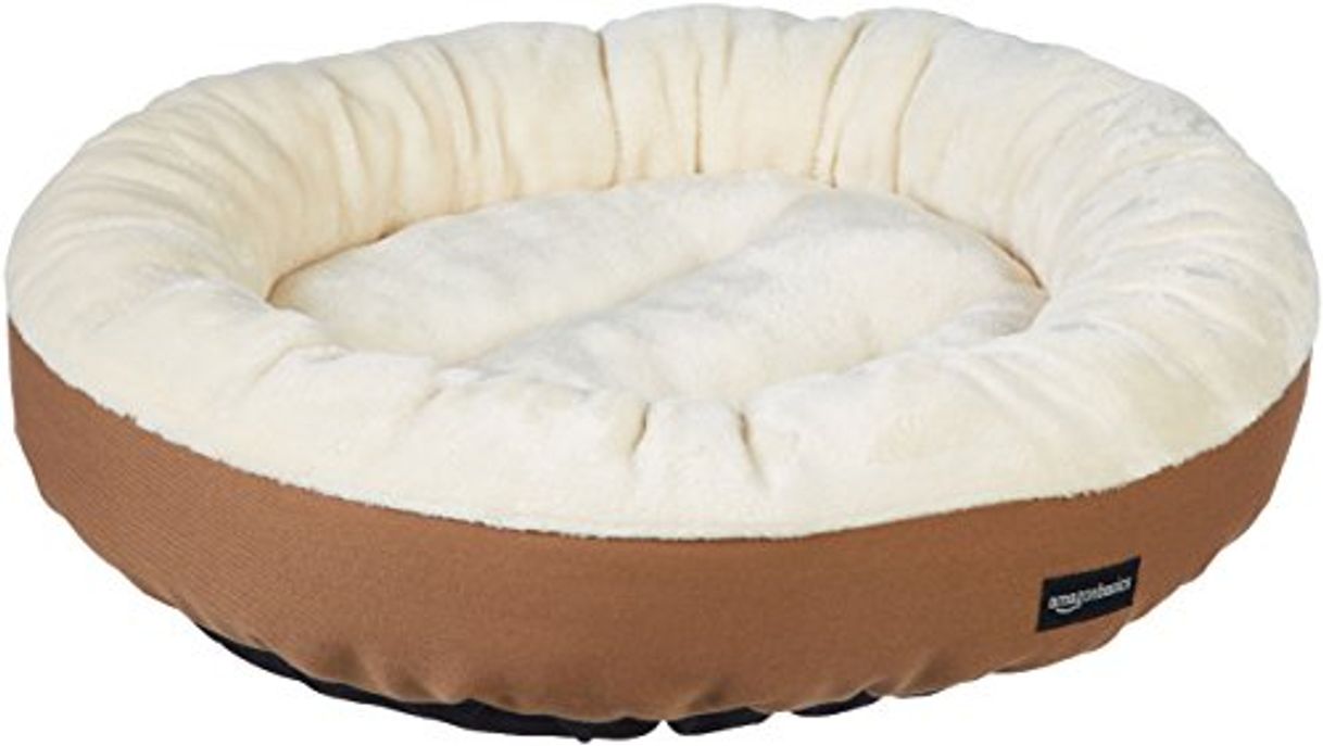 Lugar AmazonBasics – Cama redonda para mascotas