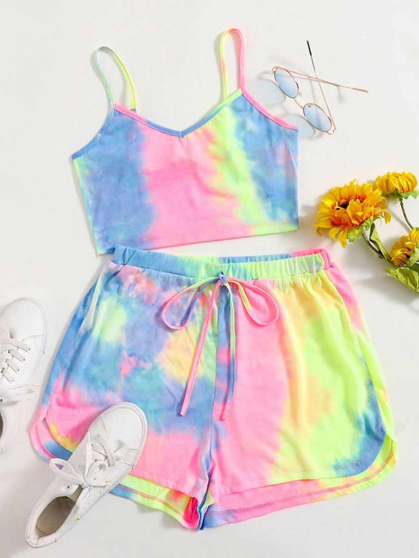 Fashion Conjunto Tie Dye🌈