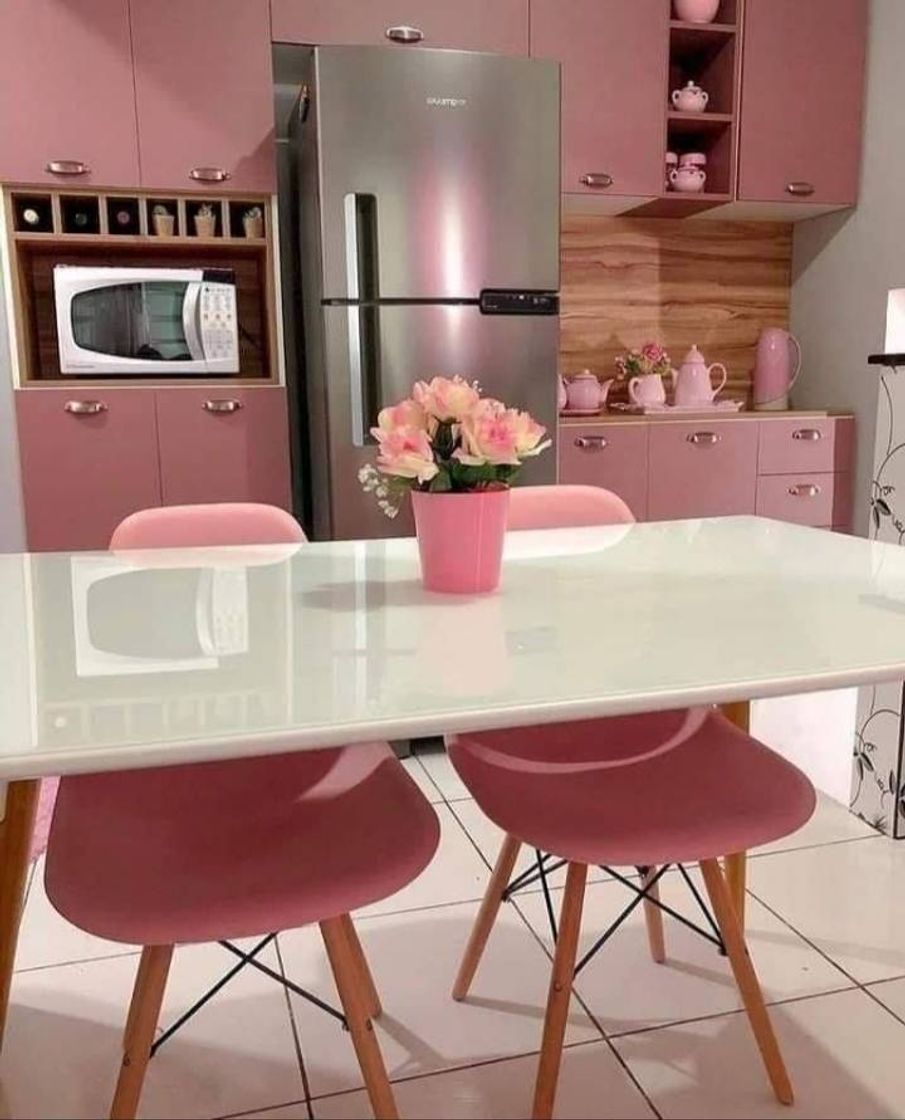 Fashion Cozinha Rosa 