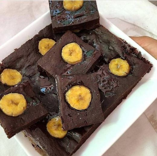 Brownie de banana