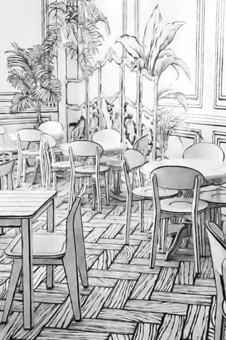 Places Sketsa 2D cafe Bali