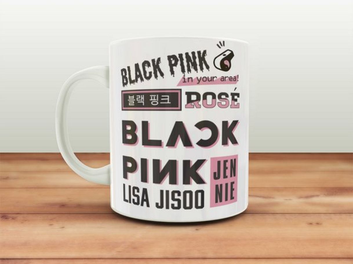 Social Caneca Black Pink