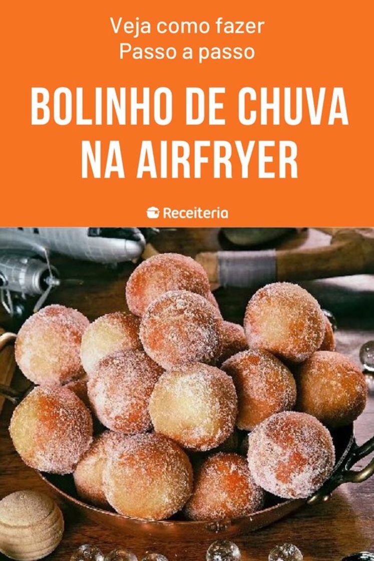 Moda bolinho de chuva na airfryer 🧁