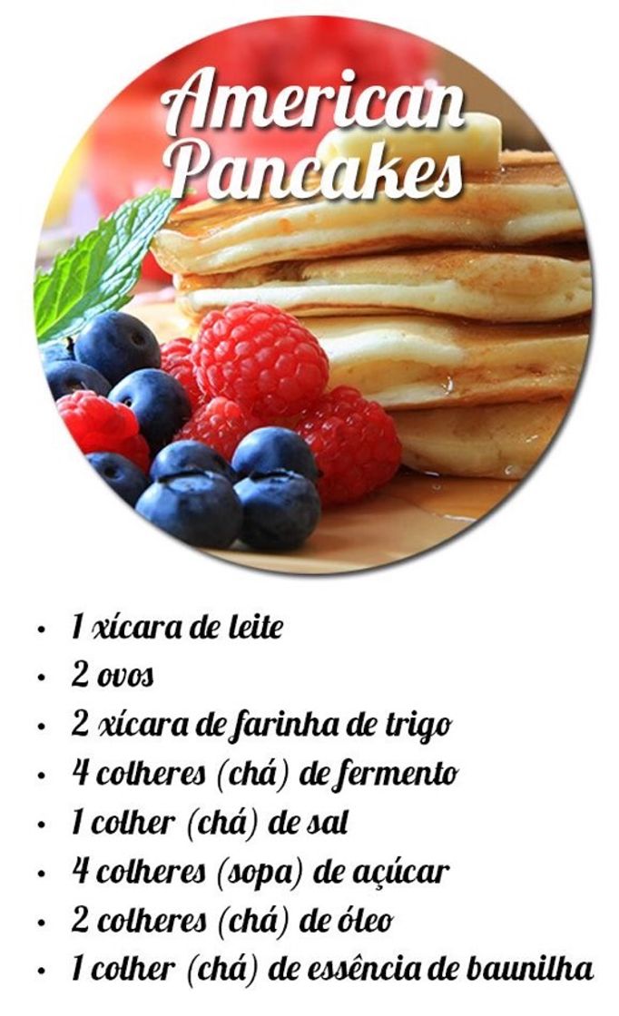 Social panqueca americana 🥞 