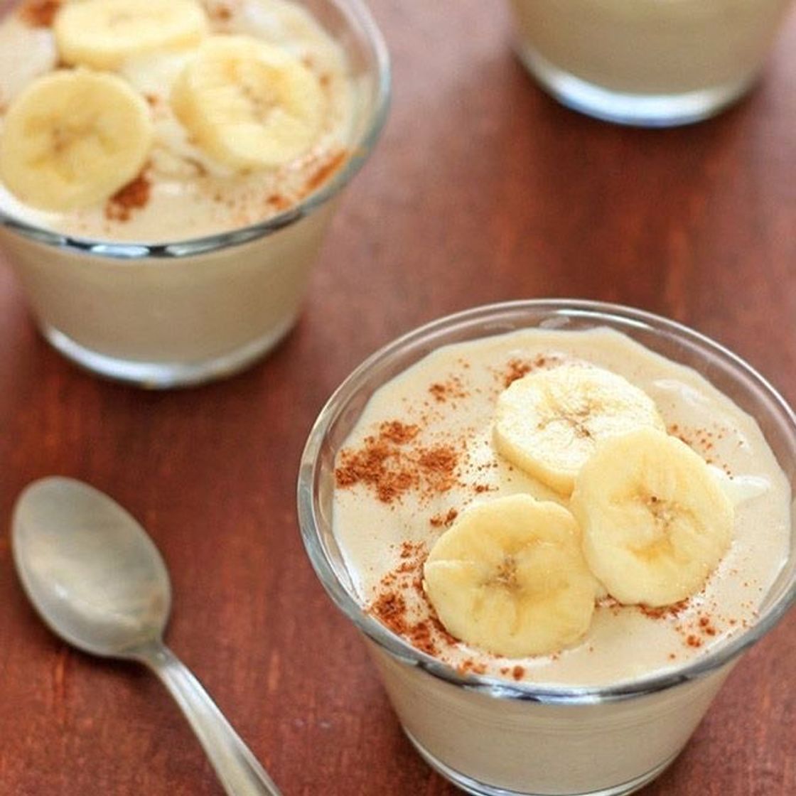 Social mousse de banana fit 🍌 