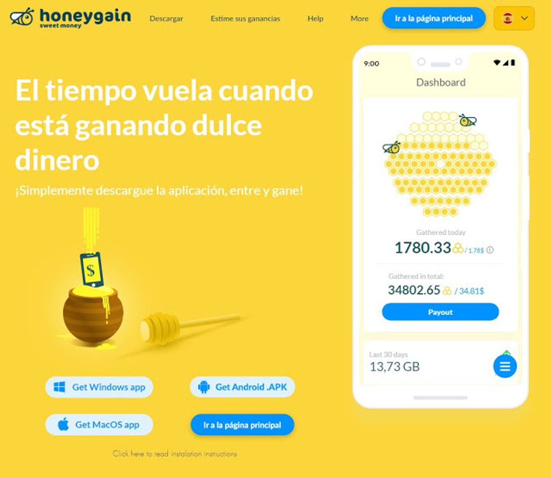 Fashion App Honeygain: dale en el link, te REGÍSTRATE y gana 5 dolar