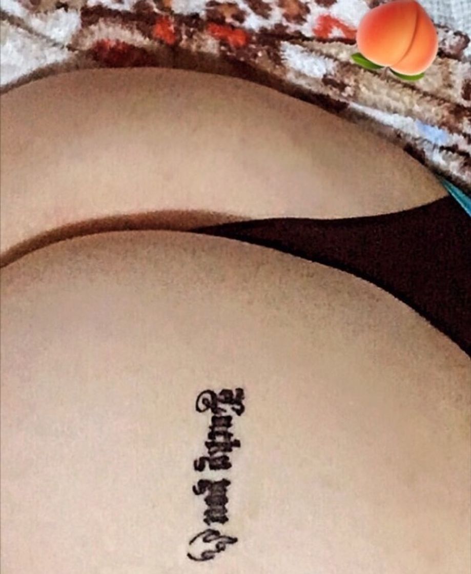 Fashion Tattoo Butt