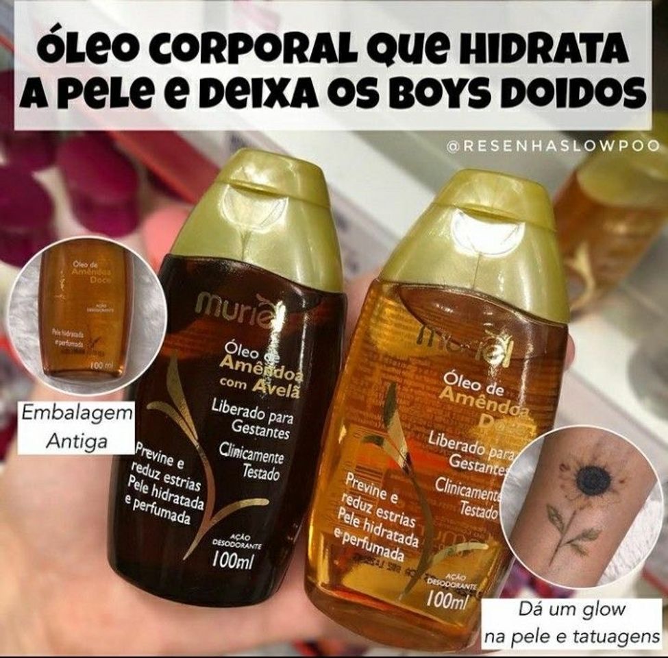 Moda Óleo corporal