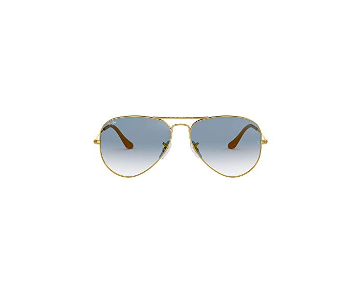 Moda Ray-Ban Aviator gafas de sol, Dorado