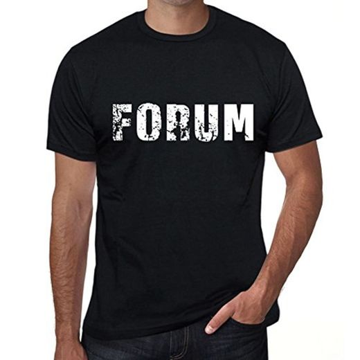 One in the City Forum Hombre Camiseta Negro Regalo De Cumpleaños 00553