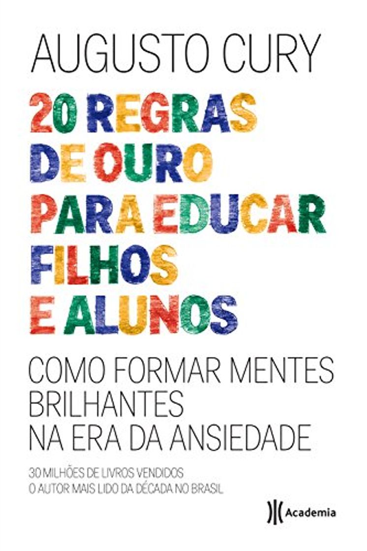 Books 20 Regras de Ouro Para Educar Filhos e Alunos