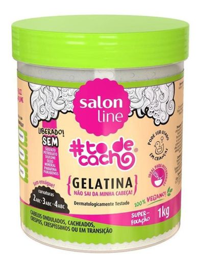 Gelatina Não sai da Minha Cabeça 1 kg - Salon Line
