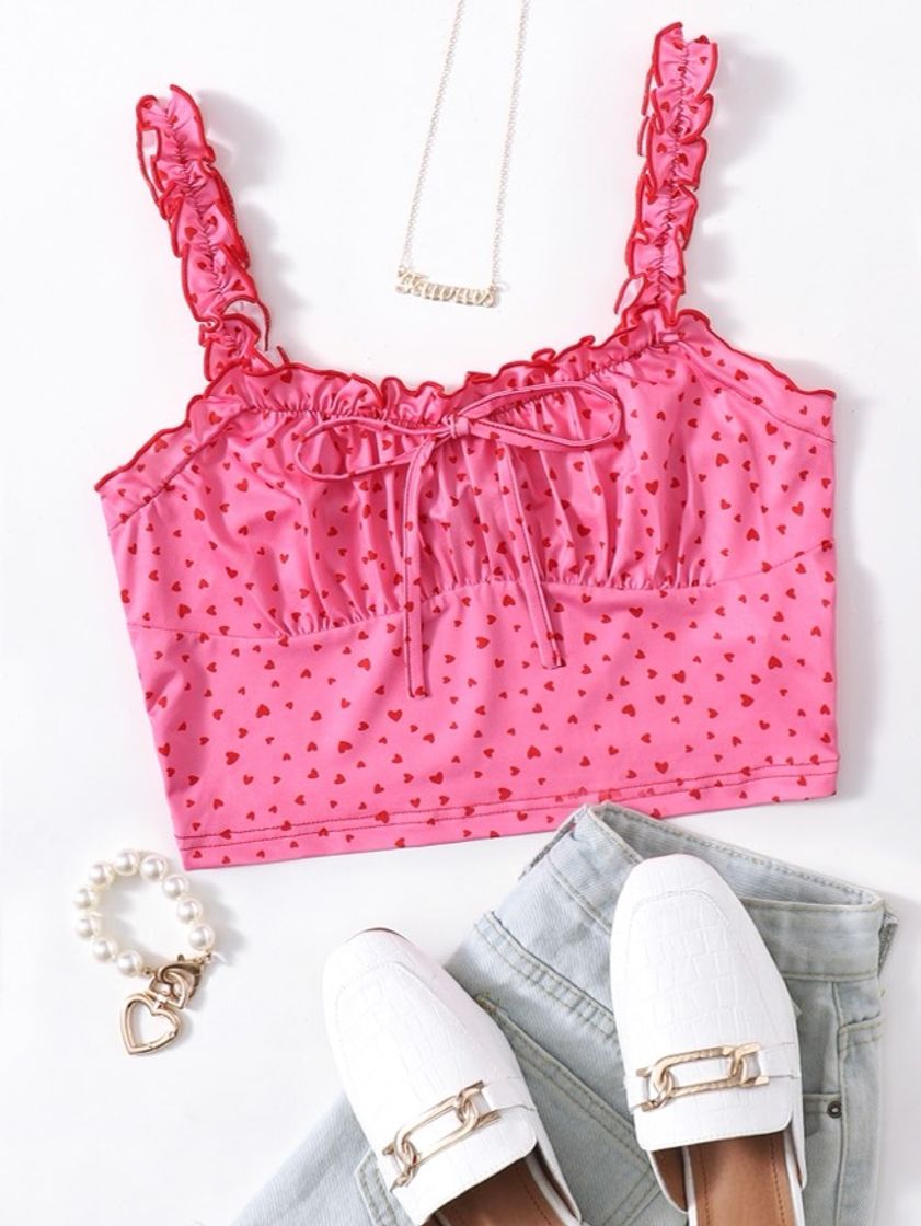 Fashion Top rosa 