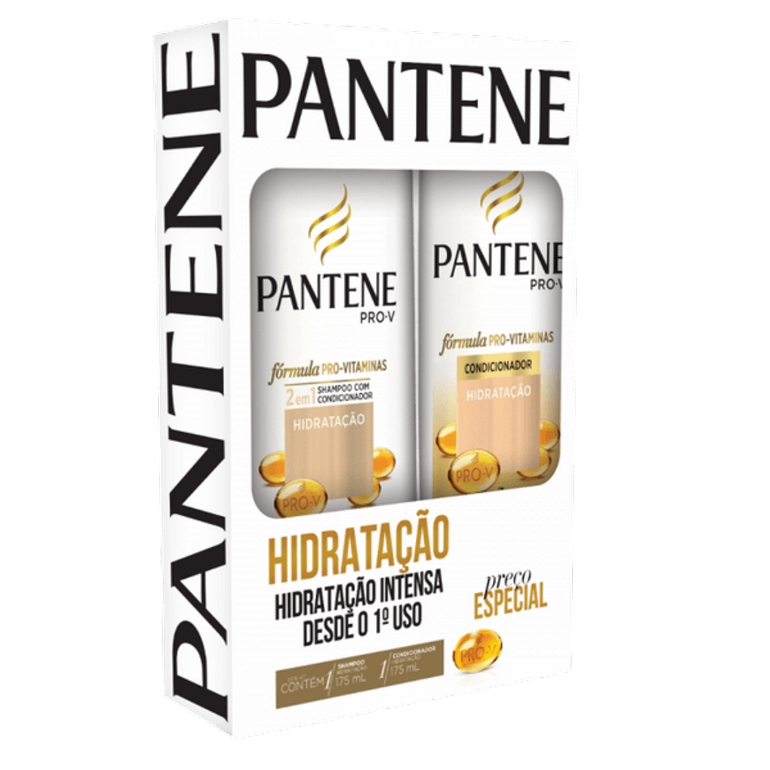 Moda shampoo e condicionador pantene 