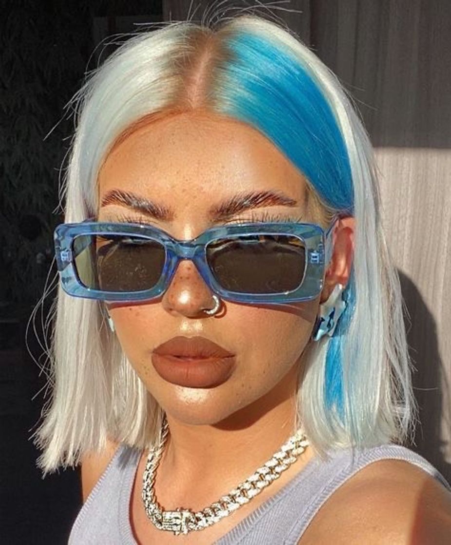 Moda blue hair inspo 