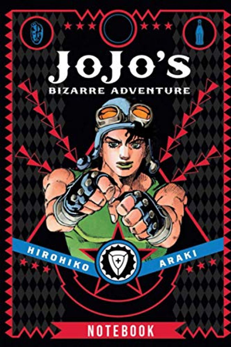 Book JoJo's Bizarre Adventure: Japanese Anime Journal Diary Writing Notebook Lined Blank Paper