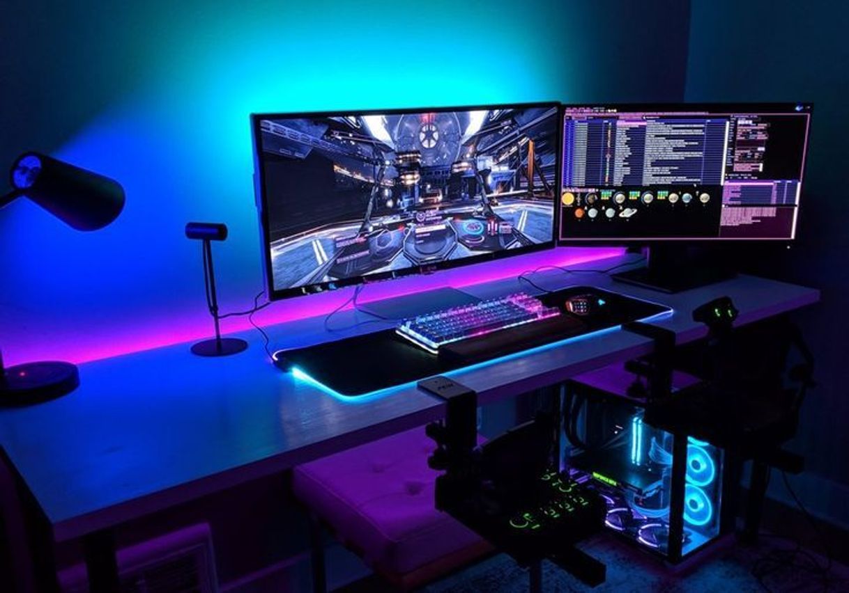 Moda Setup gamer purple