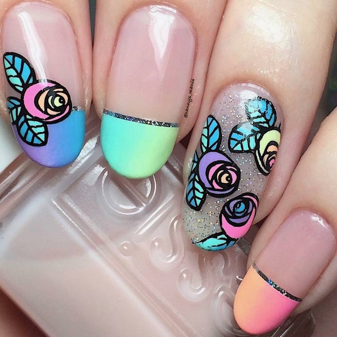 Social Como fazer as unhas em casa 