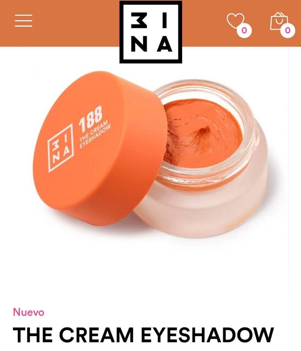 Moda THE CREAM EYESHADOW NARANJA 