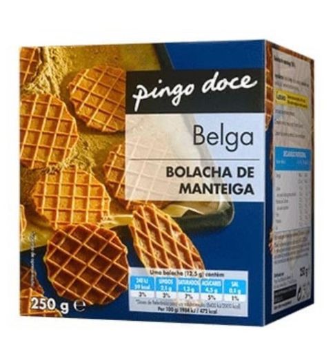 Bolachas Manteiga Pingo Doce Belgas 