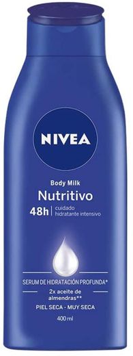 NIVEA Triplo Body Milk Nutritivo - Pack de 3 x 400 ml