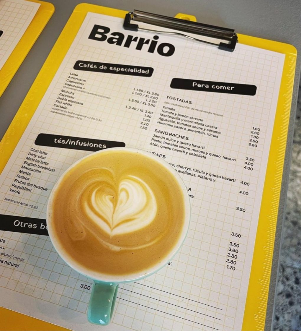 Restaurantes BARRIO Specialty coffee&bakery 