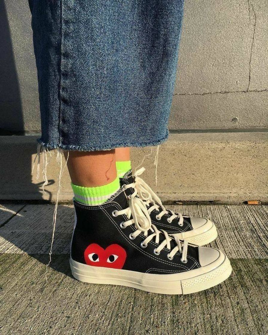 Social Comme des Garcons x Converse Chuck Taylor Heart Black