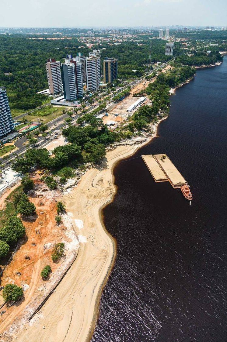 Fashion Pontos turísticos: Praia da Ponta Negra - Manaus 