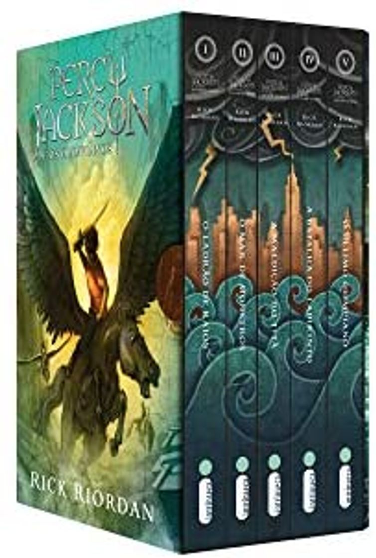 Book Box Percy jackson e os Olimpianos