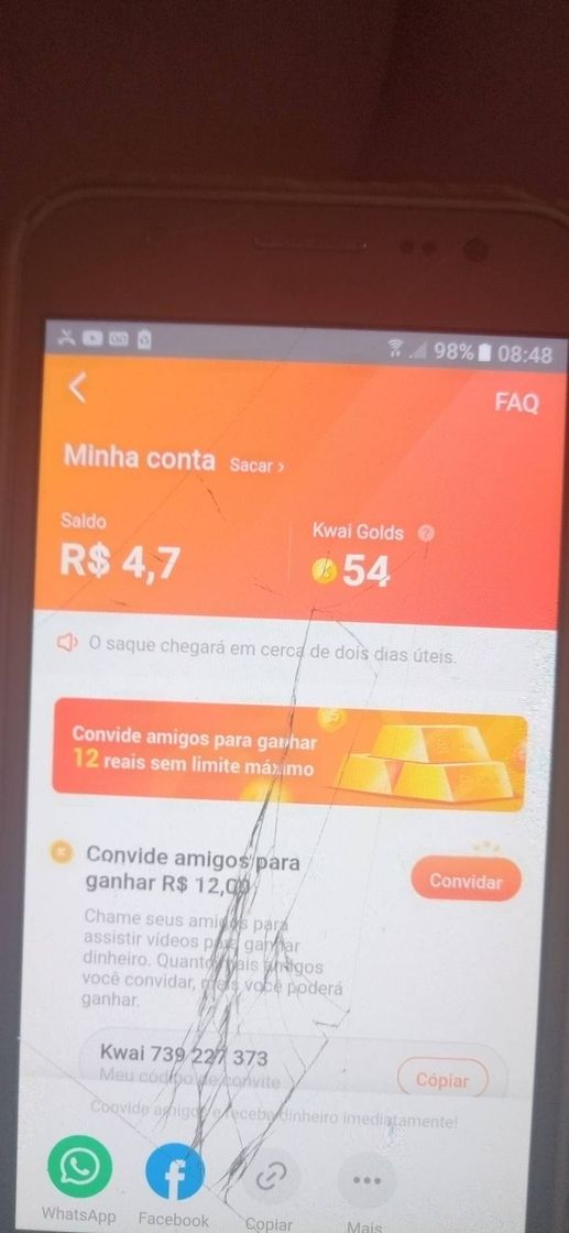 App Venha ganhar dinheiro que pode retirar imediatamente!https:/